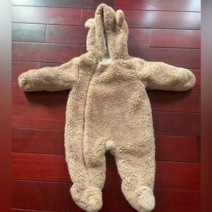 Babies fluffy onesie jacket !!